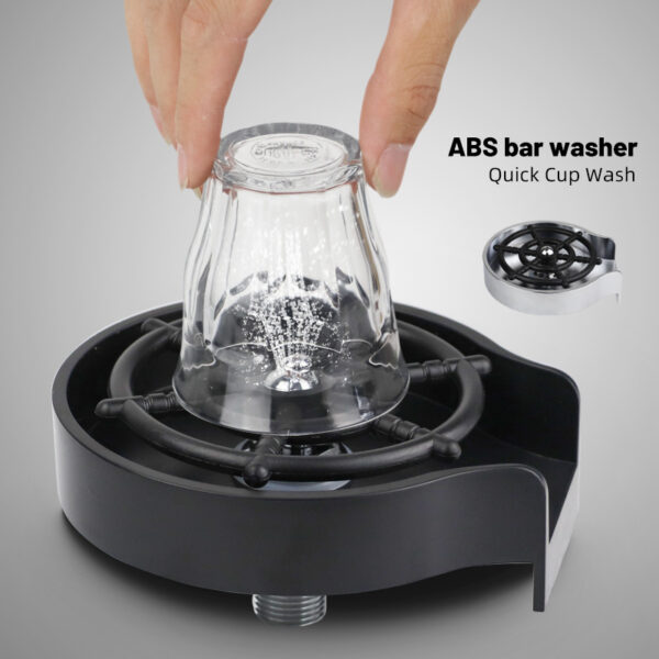 Kitchen Cup Rinser: The Ultimate Bar & Coffee Shop Helper 🧼✨